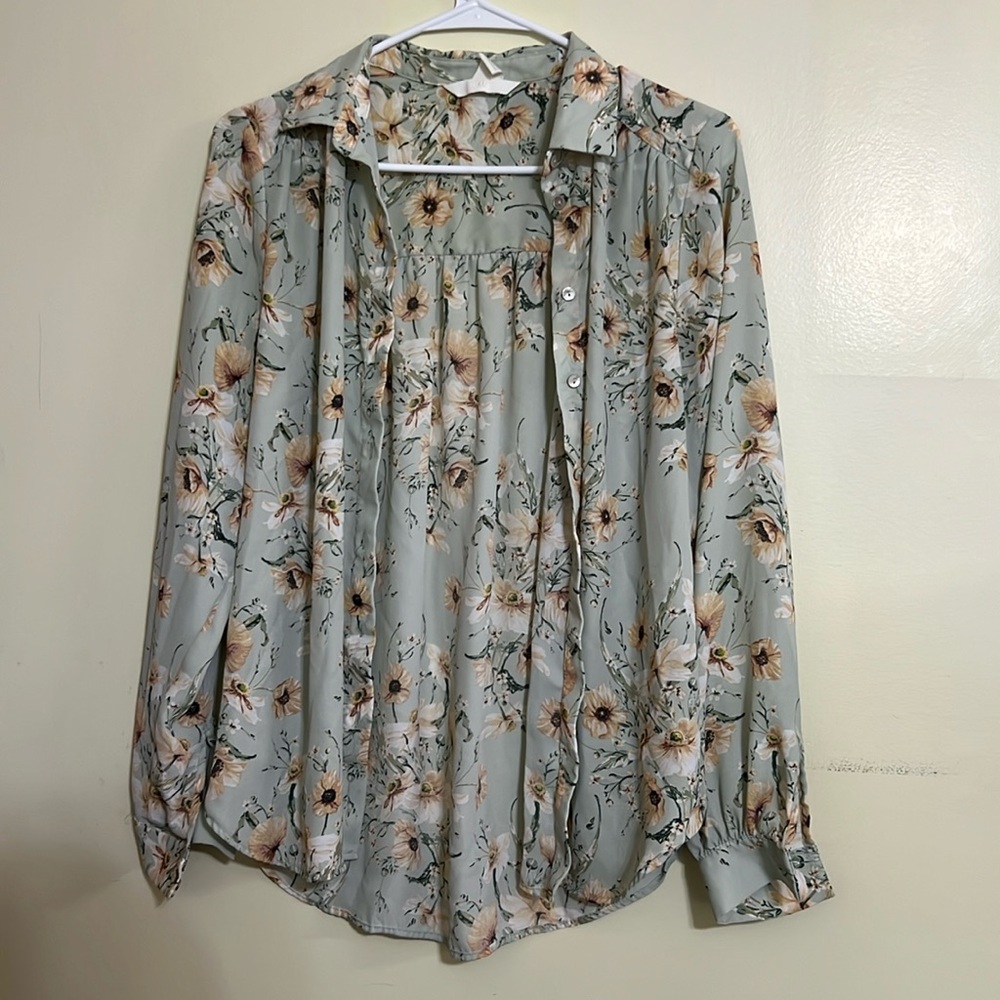 Flower blouse